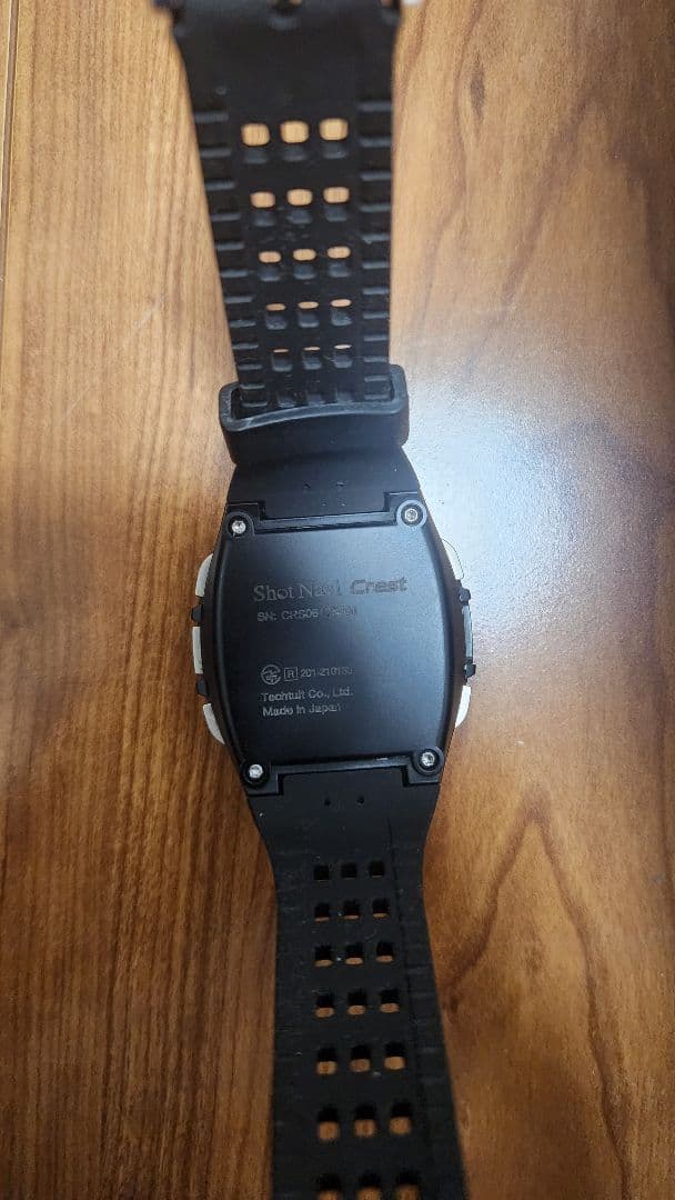 Shot Navi Crest GPSナビウォッチ ブラック