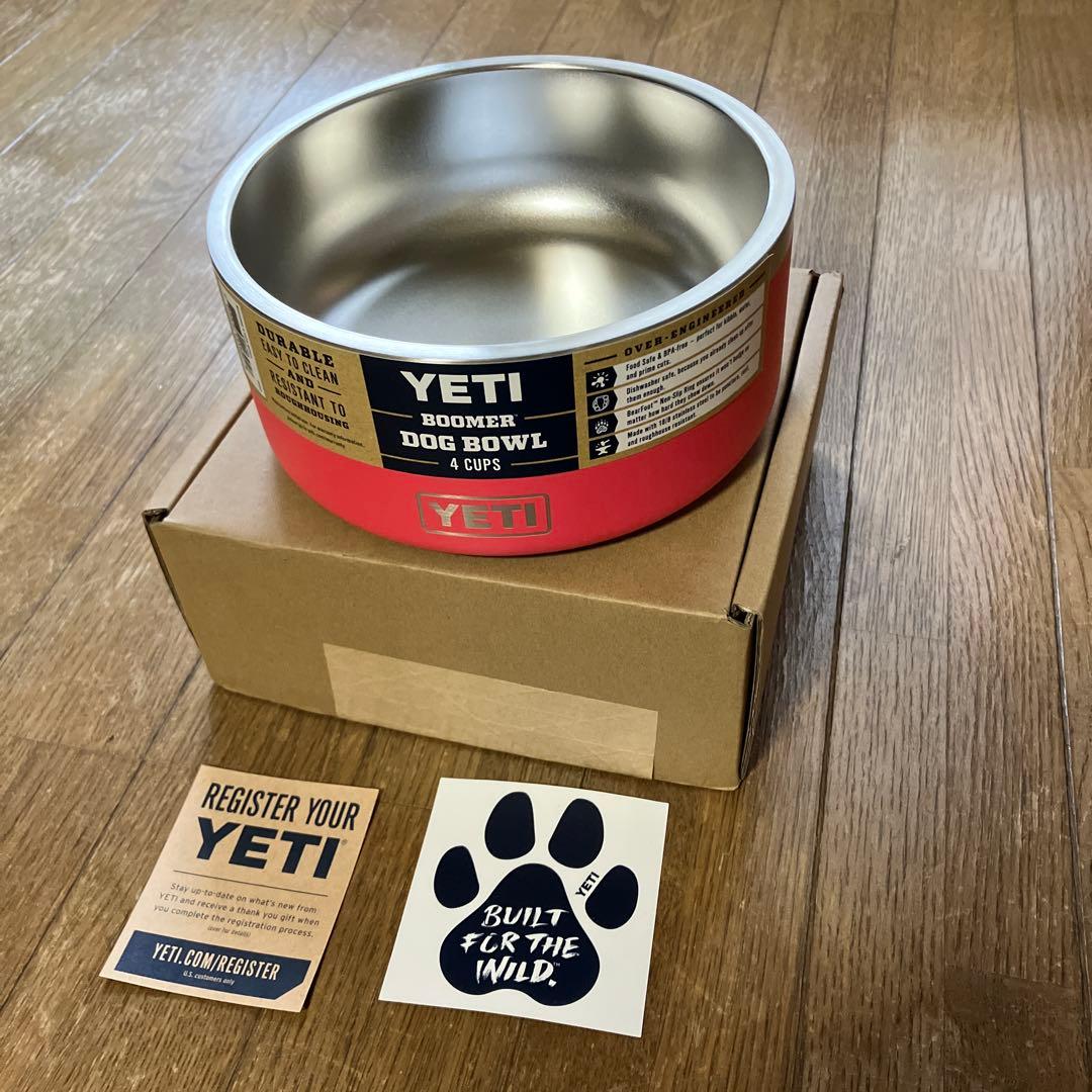 【mocaとなります】YETI BOOMER DOG BOWL 4CUPS