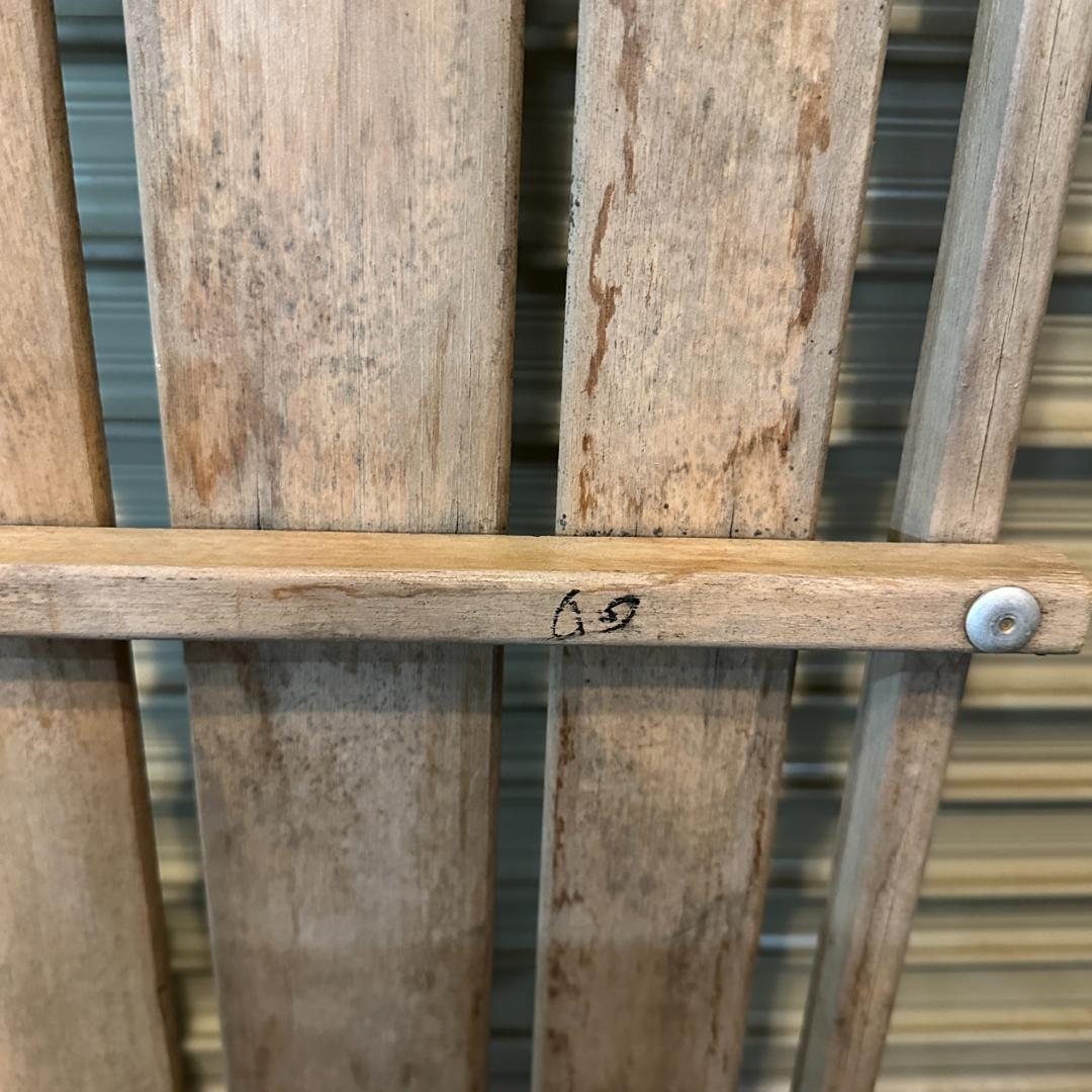 【希少】アメリカ製 Flexible Flyer 木製ヴィンテージソリ 店舗什器