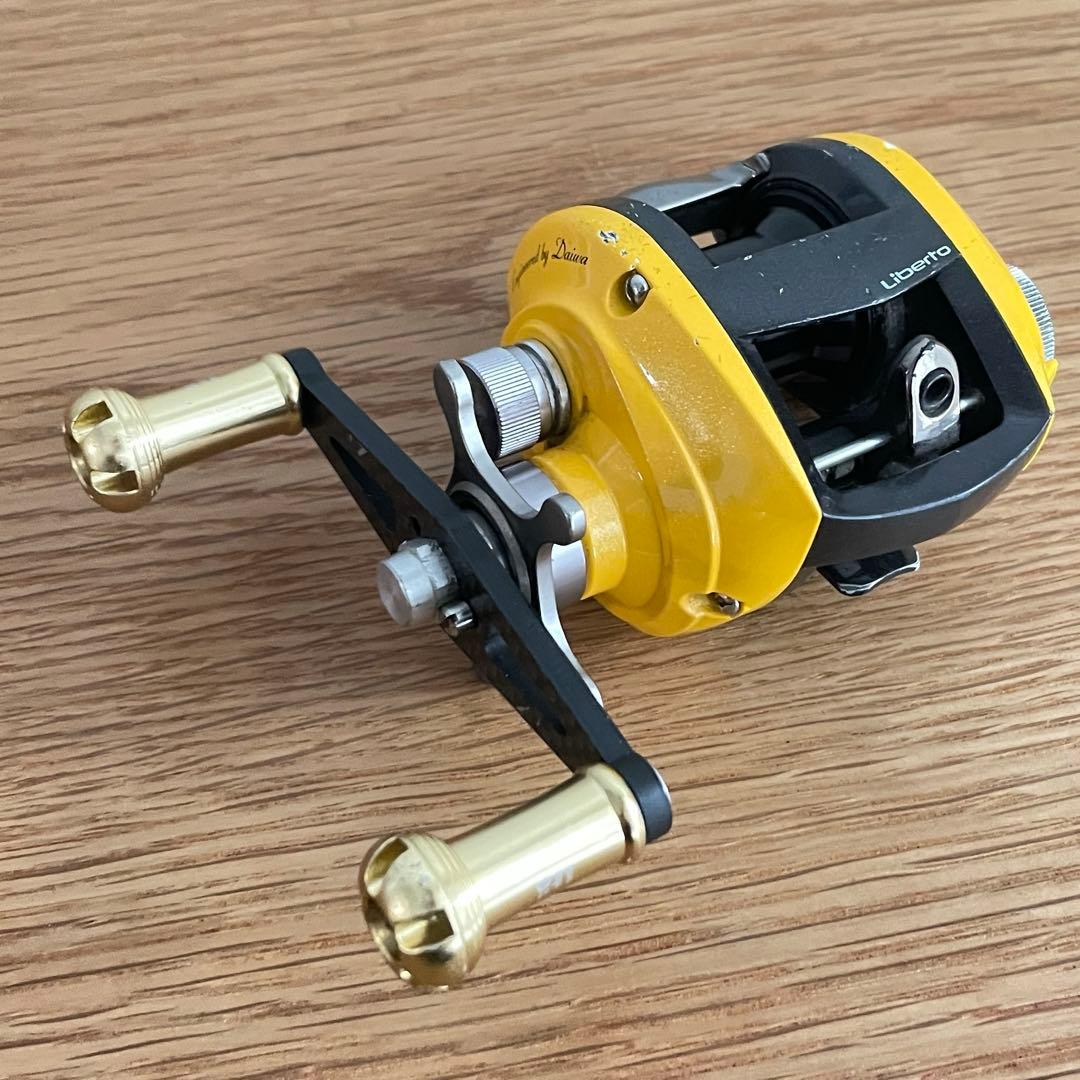 ダイワ リベルトピクシー ＋ itoエンジニアリング アルミハンドルノブ