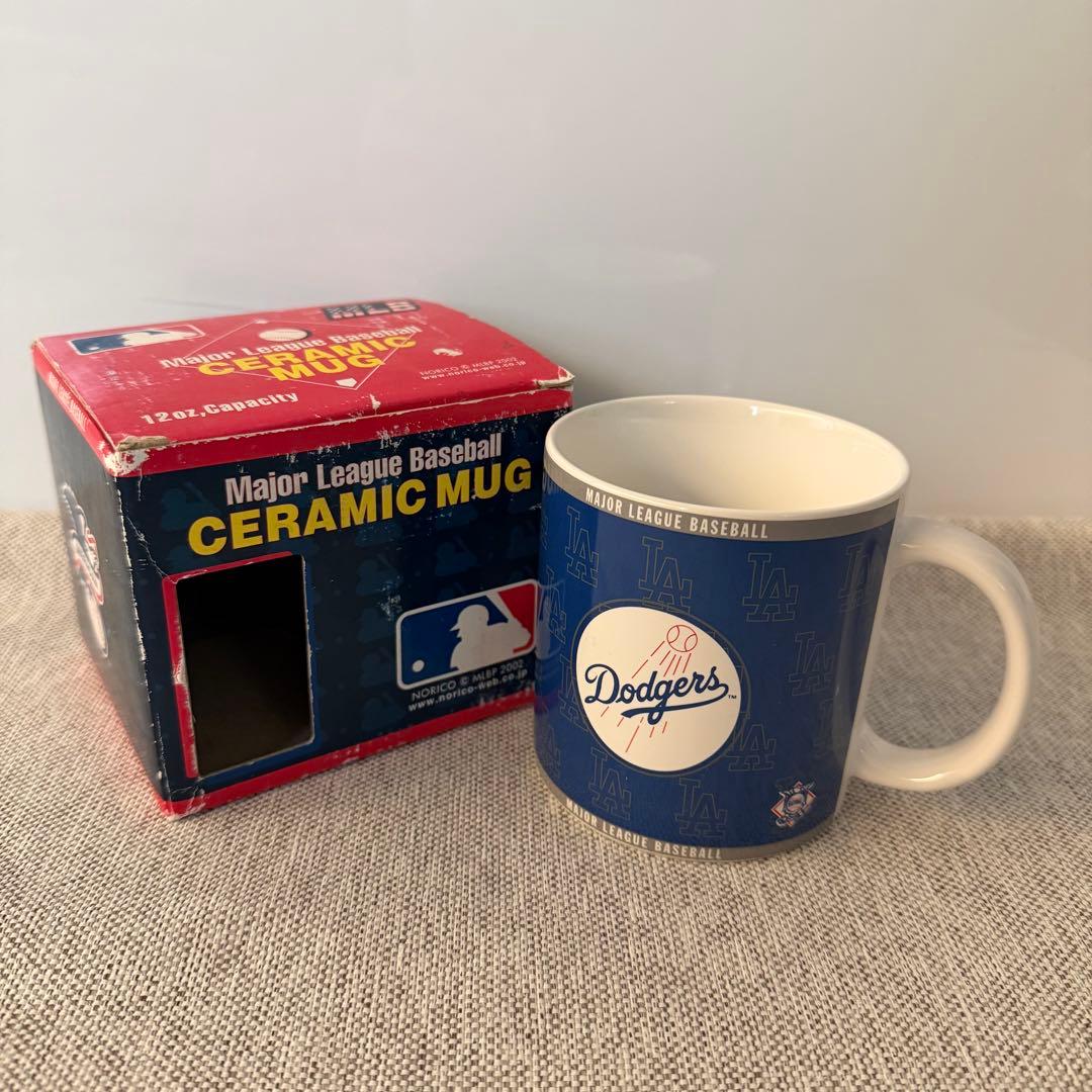 MLB LA Dodgers ドジャース　マグカップ　12oz 2002年製
