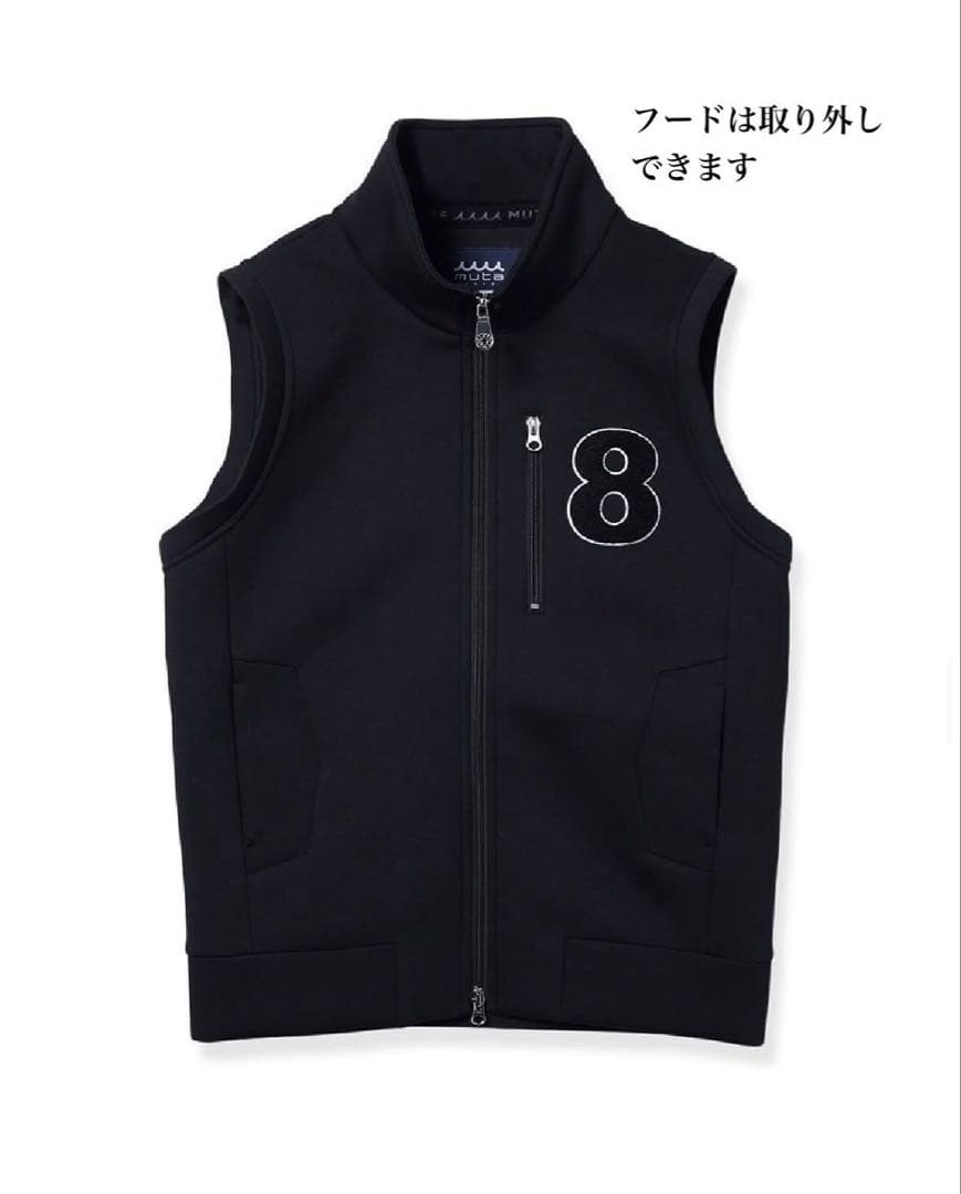 muta MARINE GOLF 限定ボンディングベスト ブラック 名古屋限定