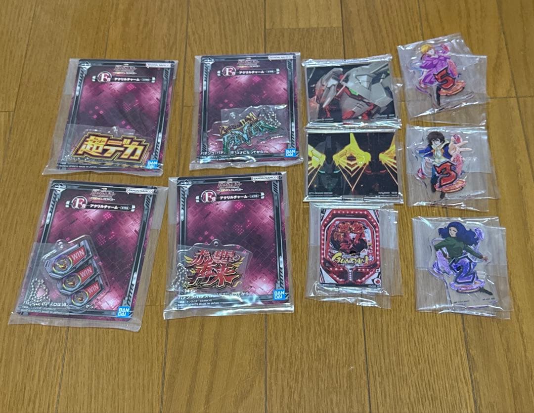 一番くじ 機動戦士ガンダムユニコーン　 ラストワン賞 Ｅ賞Ｆ賞セット