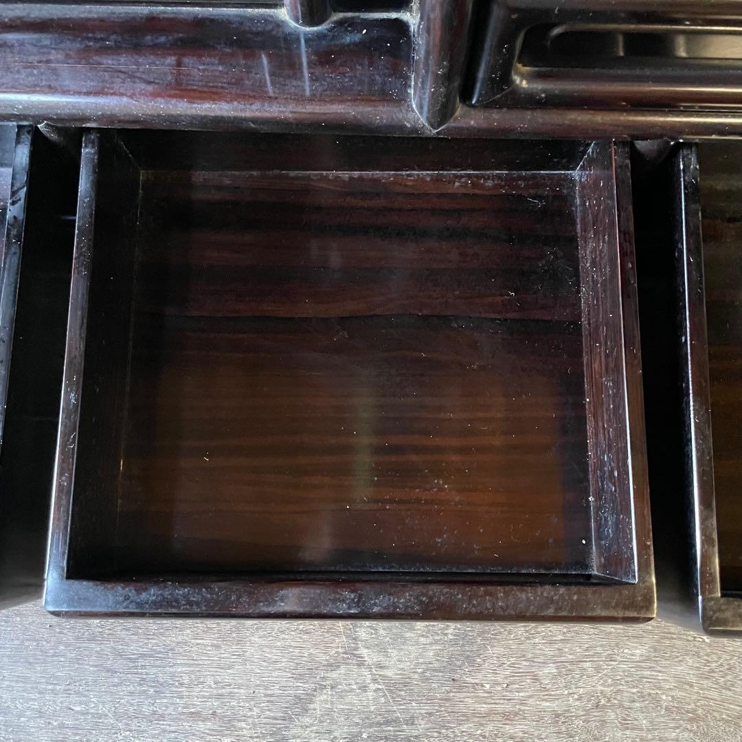 茶箪笥 水屋箪笥 飾り棚 茶棚　昭和レトロ 和製アンティーク 骨董 煎茶道具