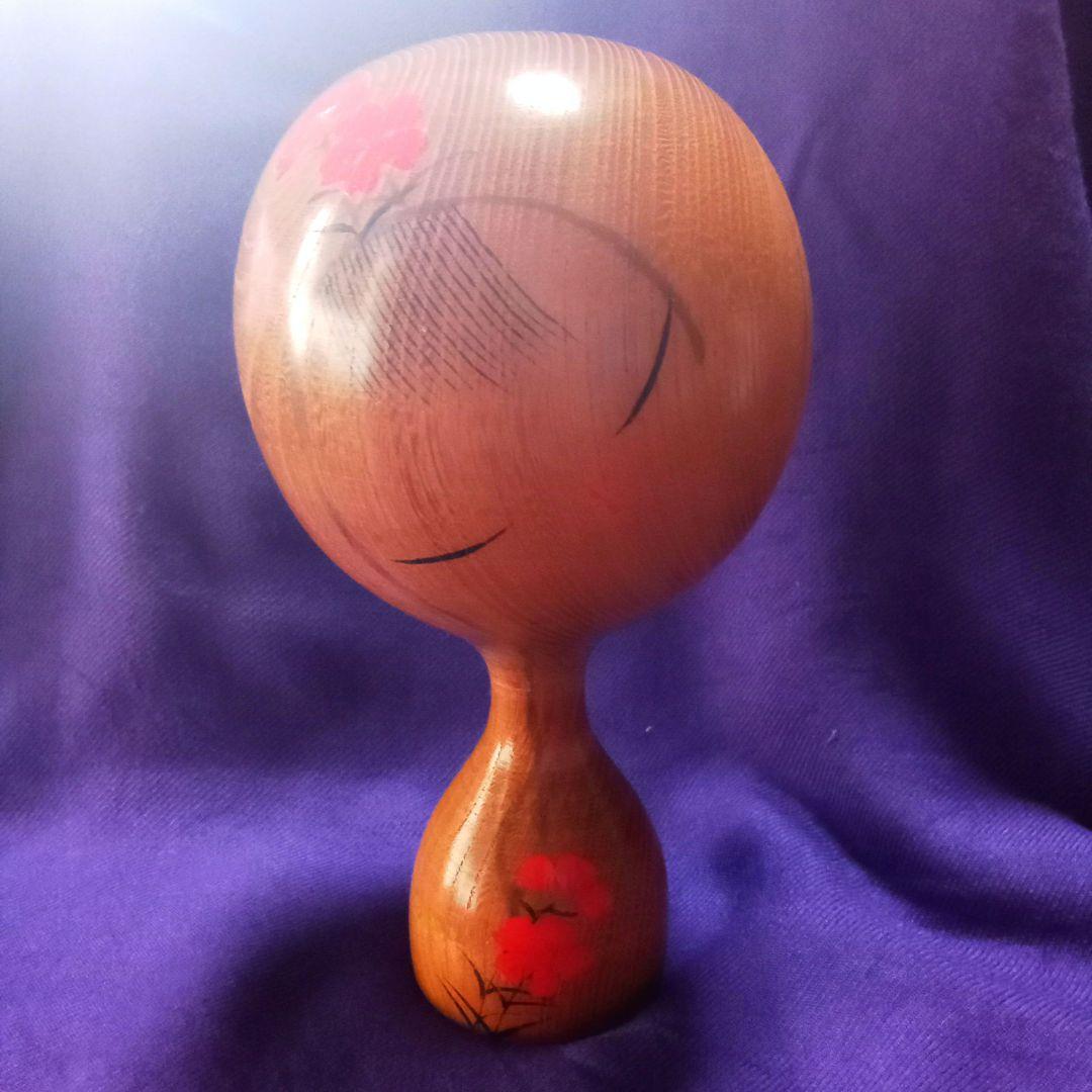 ［美品］石原日出男 創作こけし アンティーク 昭和レトロ レア