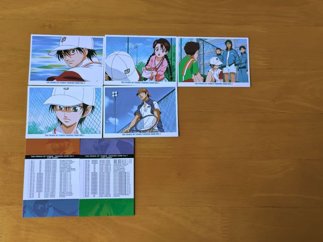 日*5様 テニスの王子様　トレカ　208枚
