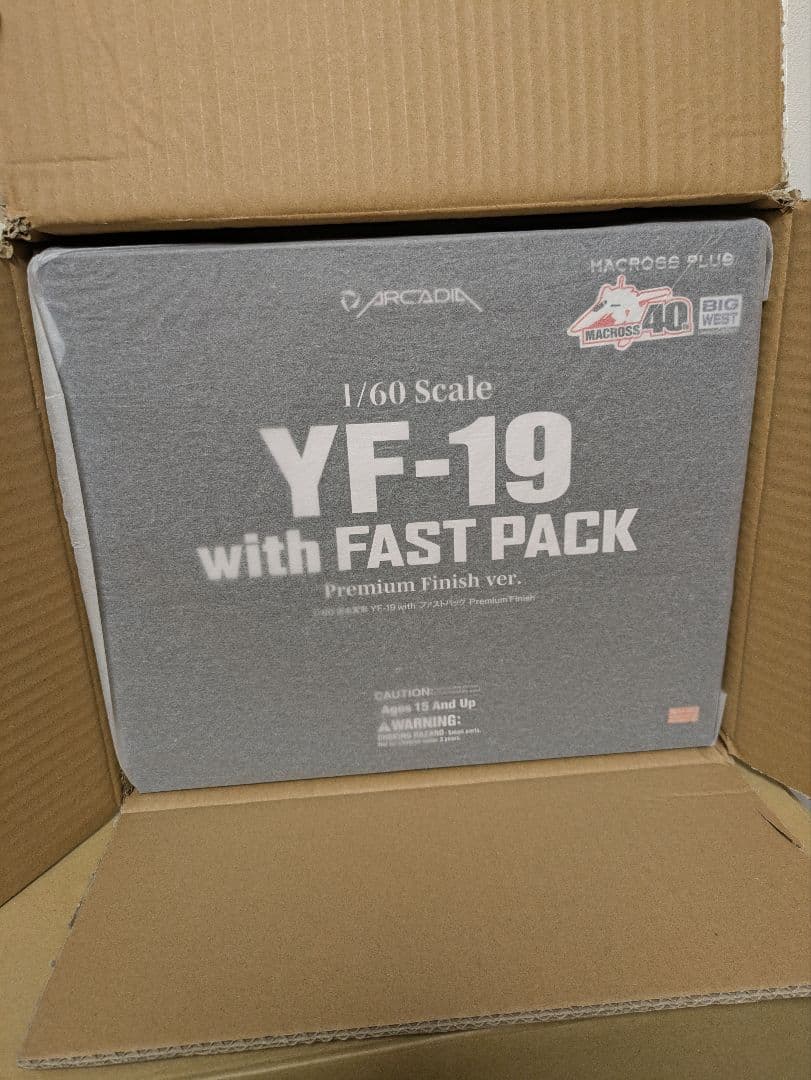 YF-19 with FAST PACK プレミアムフィニッシュ