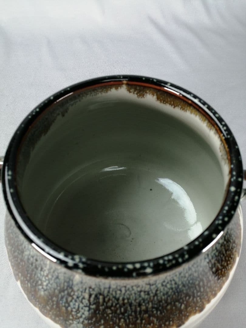 【茶事具】佐平造　朝鮮唐津水指　水指416