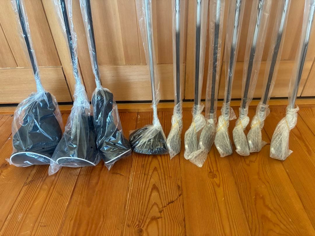 新品　advisor アドバイザー　ゴルフクラブ11本　キャディバッグセット　黒