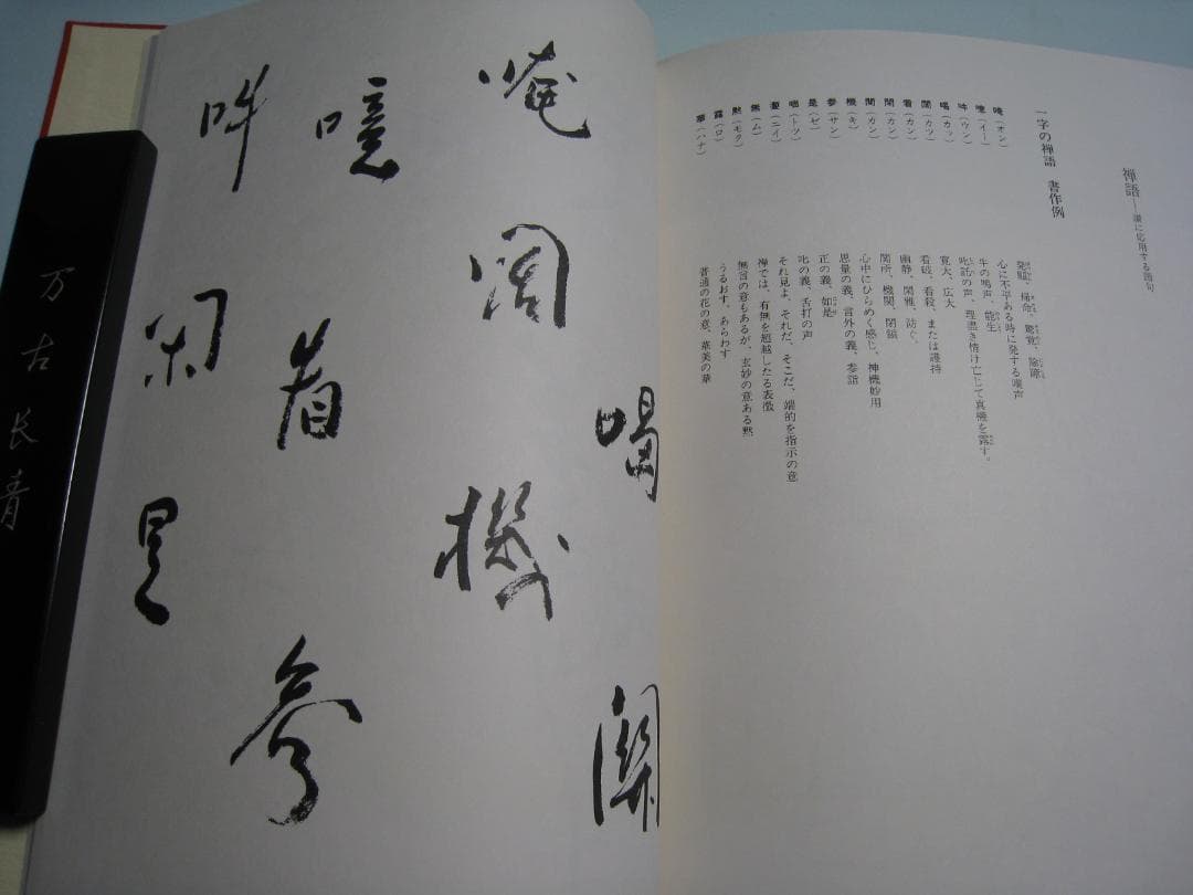 石田豪澄書豪華本　【達磨真百態　石田豪澄　日貿出版社】豪澄達磨肉筆画付き
