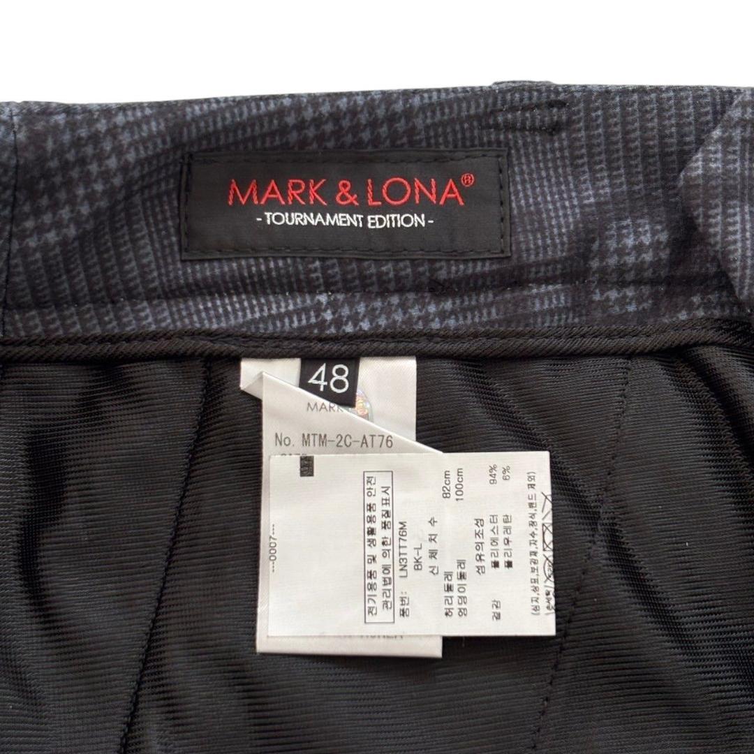 未使用　MARK&LONA マークアンドロナ ロングパンツ ゴルフウェア スカル