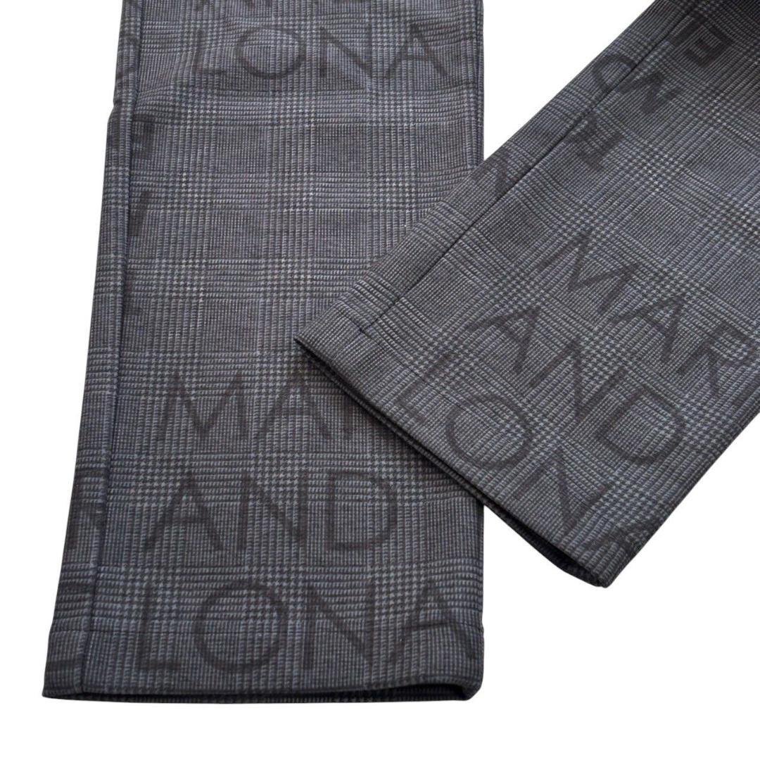 未使用　MARK&LONA マークアンドロナ ロングパンツ ゴルフウェア スカル