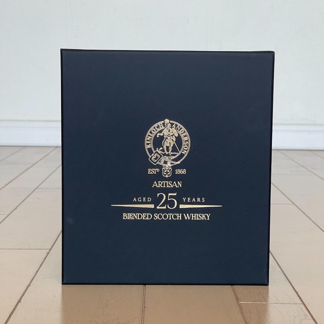ARTISAN/アルチザン 25年　ブレンデッドウィスキー化粧箱付