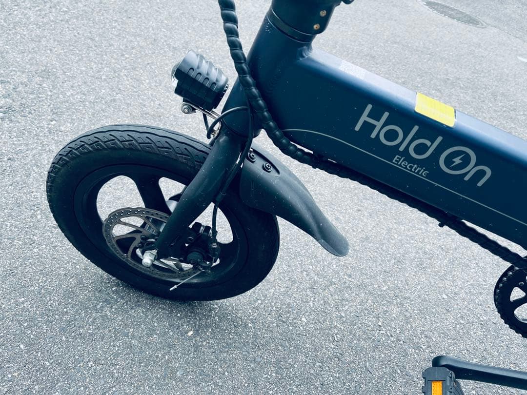 （購入注意）Holdon Q1J 折り畳み 電動アシスト自転車 ナイトブルー