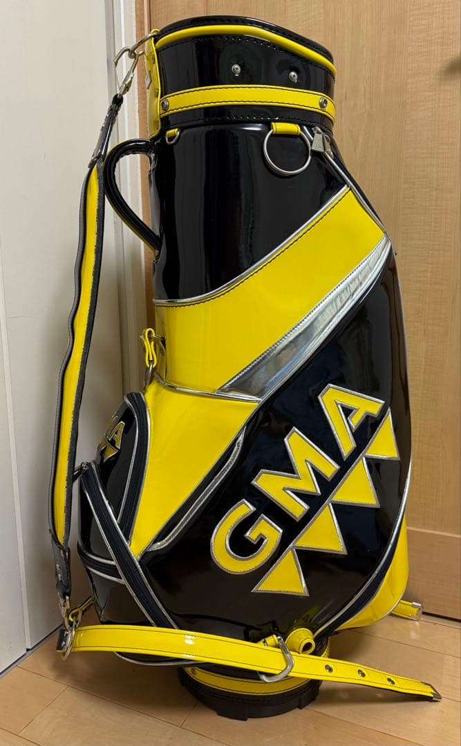 限定★GMA★キャディバッグ★ゴルフ★エナメル★ゴルフバッグ★尾崎将司★ジャンボ