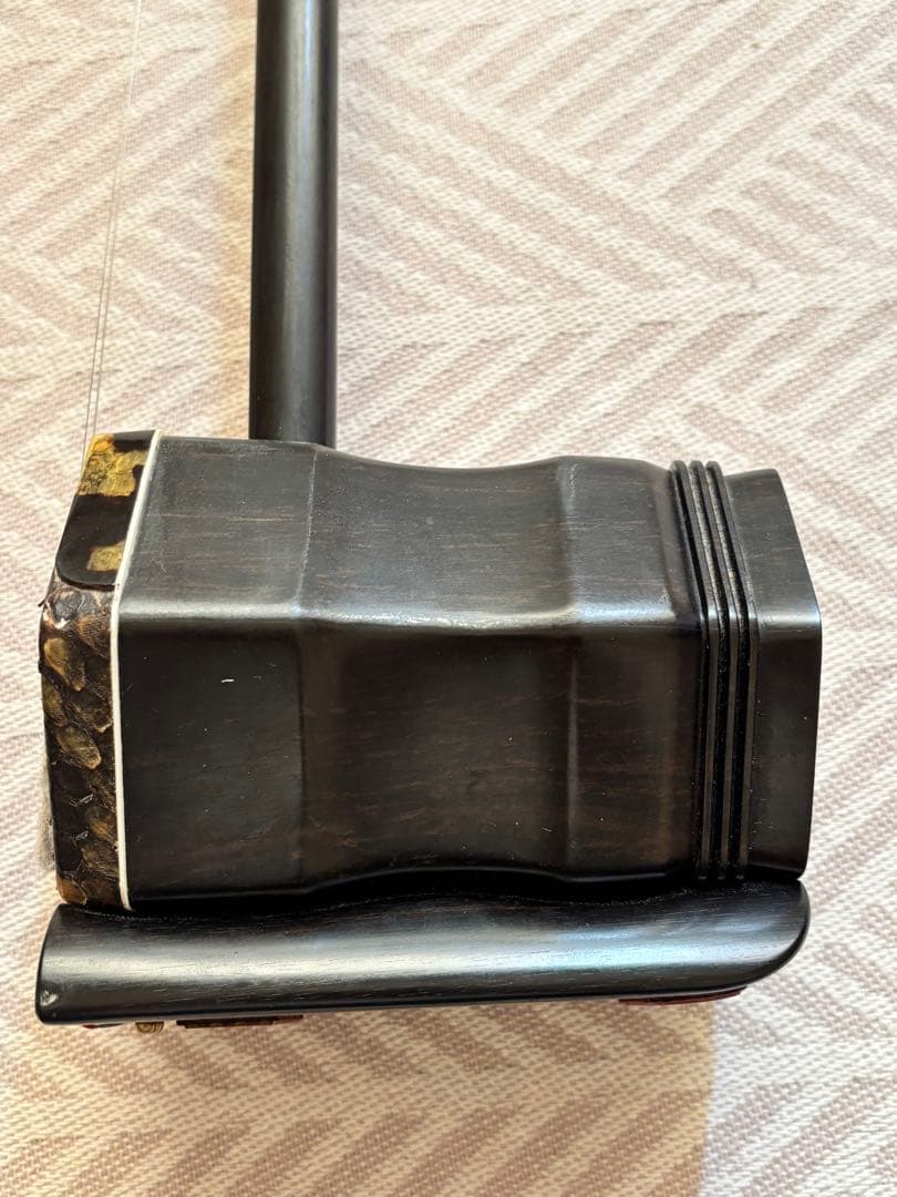 二胡（黒檀）　弓・駒