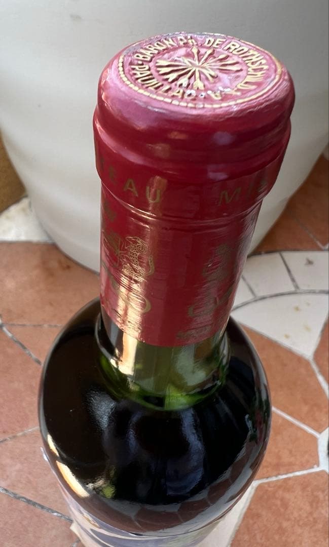 最高傑作 〈未開栓〉 シャトームートンロートシルト 1982