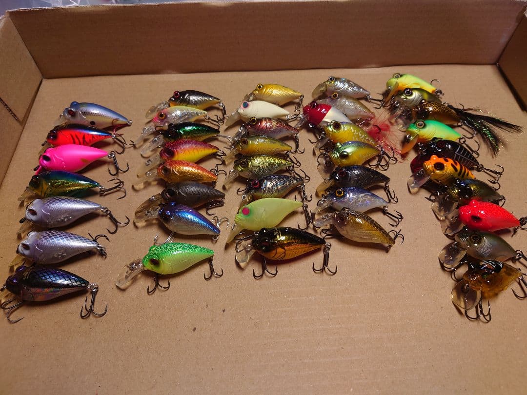 バス釣り引退セット　メガバス　エバーグリーン　ガンクラフト