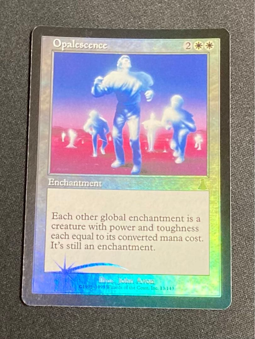 【匿名配送】MTG英語版Foil「オパール色の輝き」