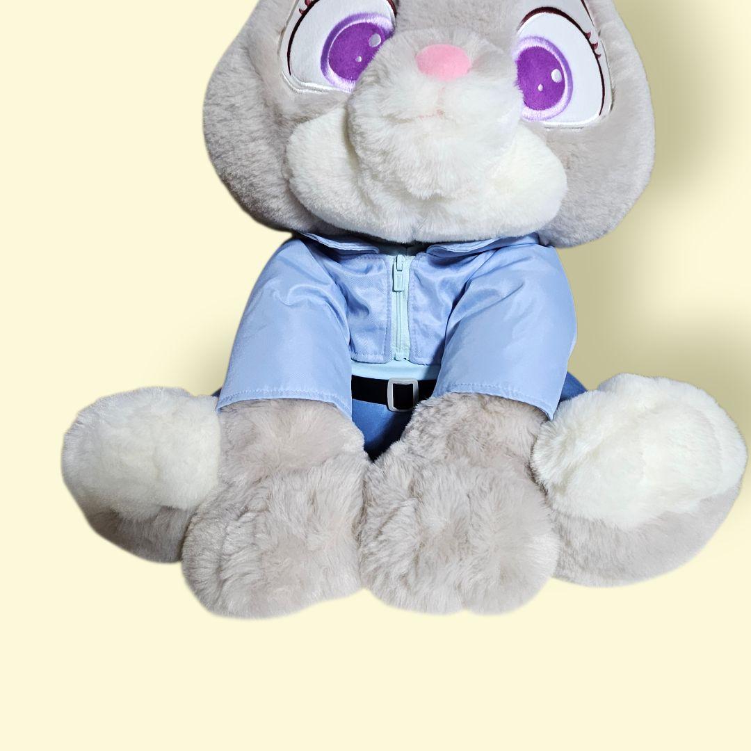 ディズニー　ズートピア　ビッグ　ぬいぐるみ　ジュディ　ブランケット付き