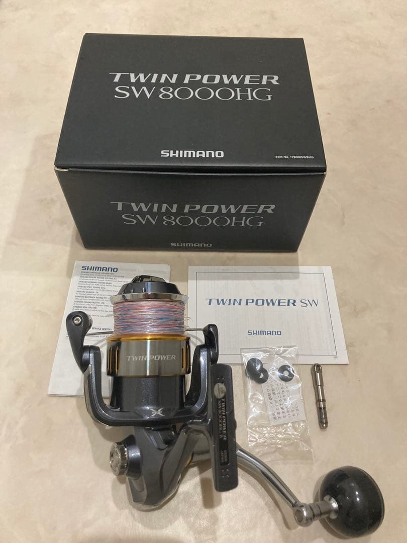 SHIMANO TWIN POWER SW8000HG スピニングリール