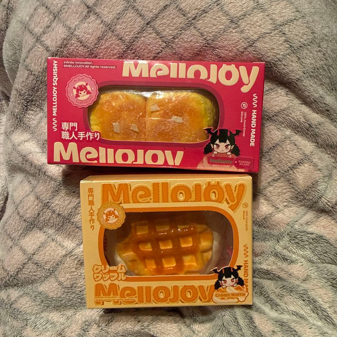 未開封 メロジョイ ワッフル 丸 パンパン ココナッツフレーク