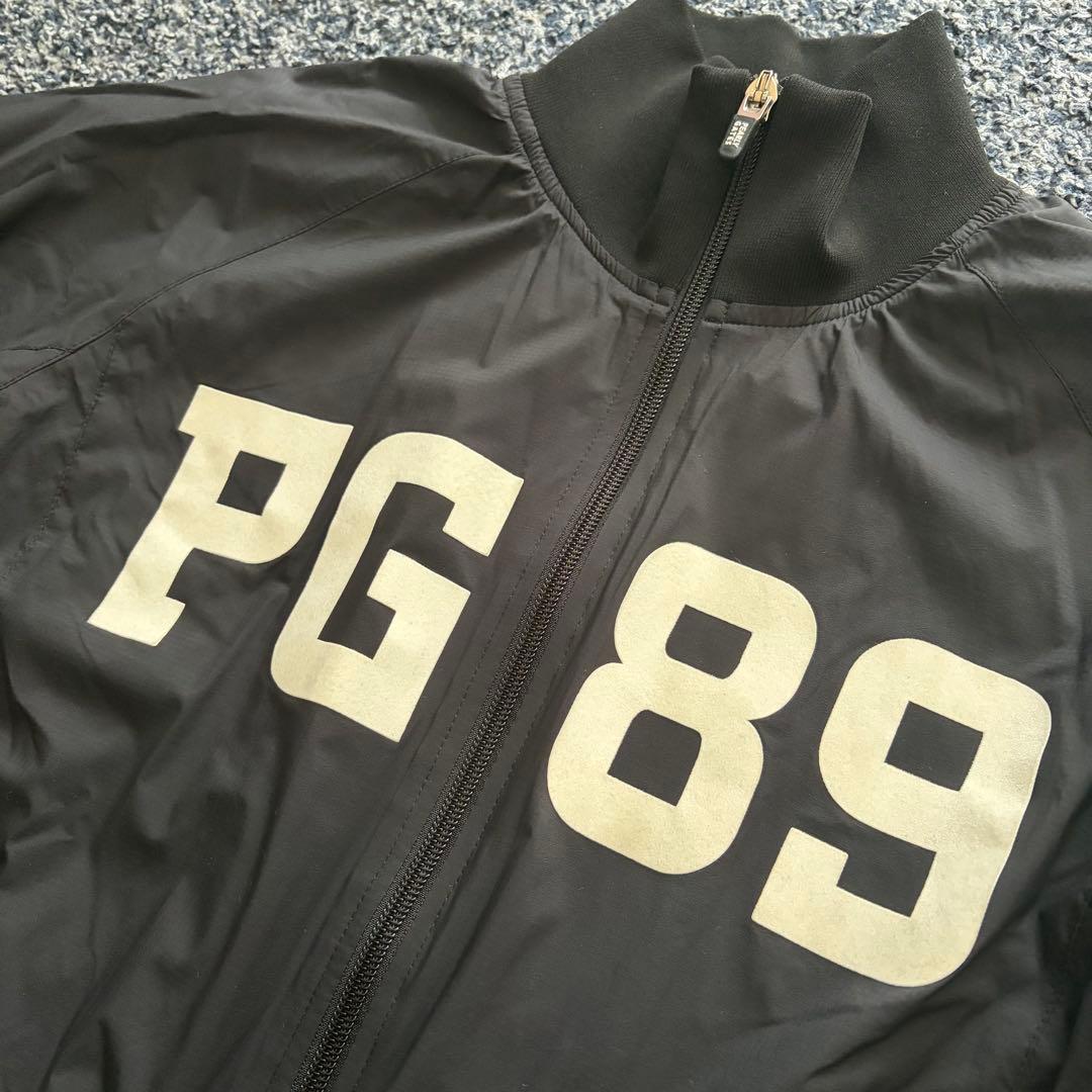 パーリーゲイツ　蓄熱　ブルゾン　ジャケット　アウター　ゴルフウェア　ブラック　0