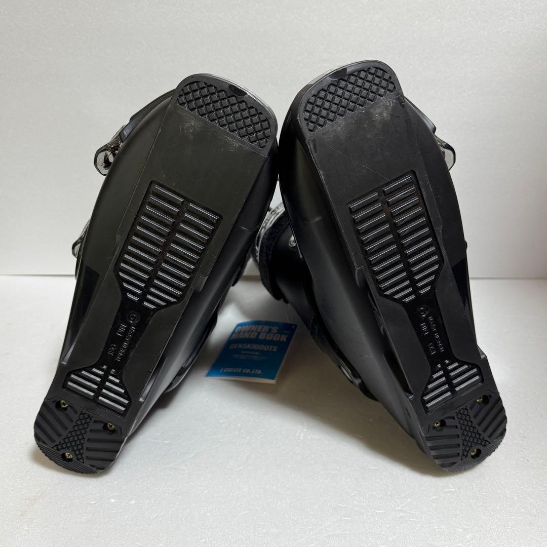 未使用28.5CM スキー ブーツ黒色ブラックGENFACTORY CARVE5