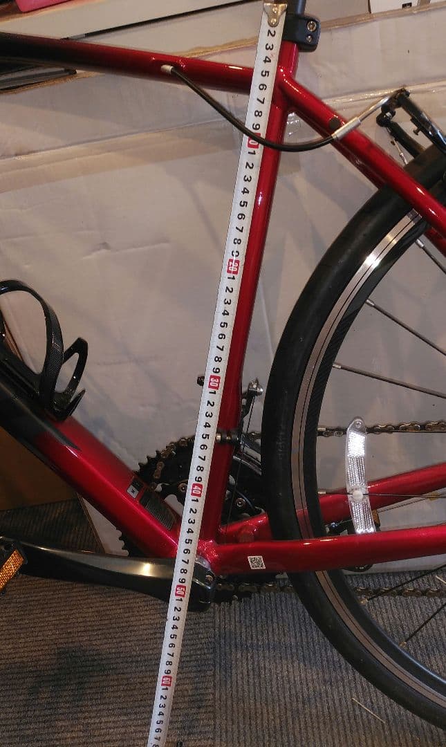 ジャイアント　escape　RX 赤　濃紺　グラデーション　空気入れ付き