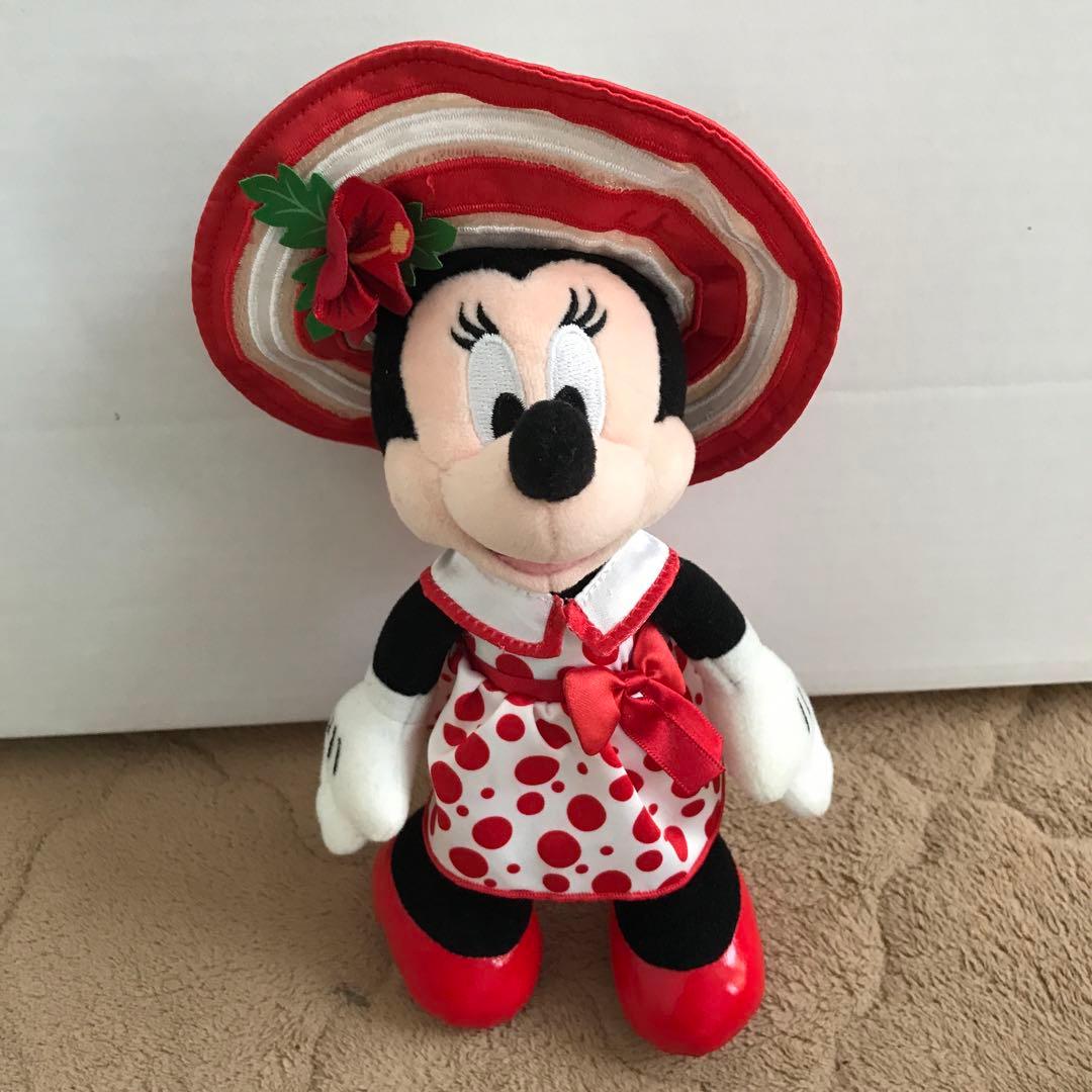 ミニー　スタイルスタジオ　ぬいぐるみバッジ　4個セット　春夏秋冬