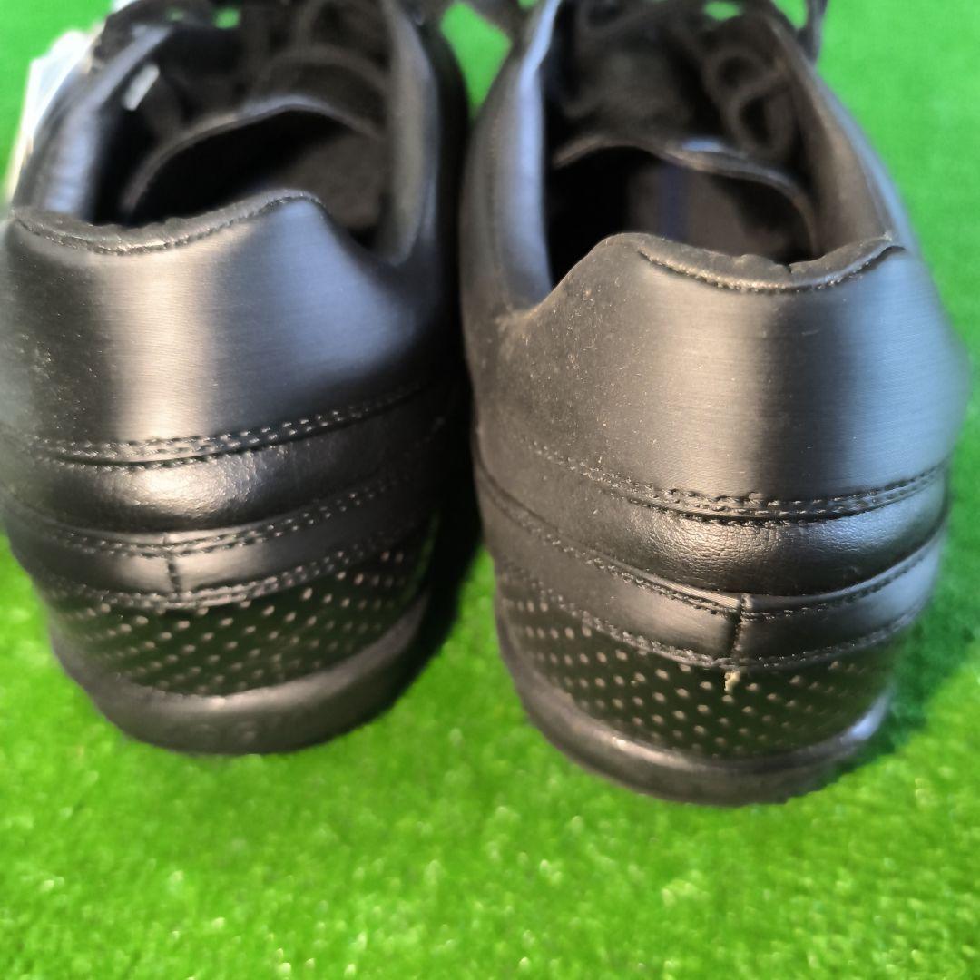 Nike ブラック レザー スパイクシューズ