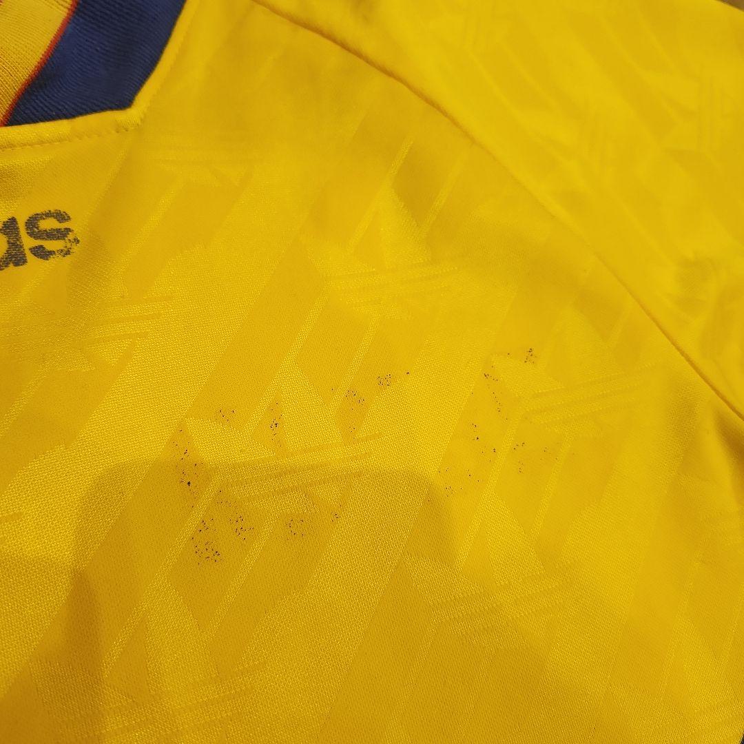 レア　90s スウェーデン代表　アディダス　半袖ゲームシャツ　オールド