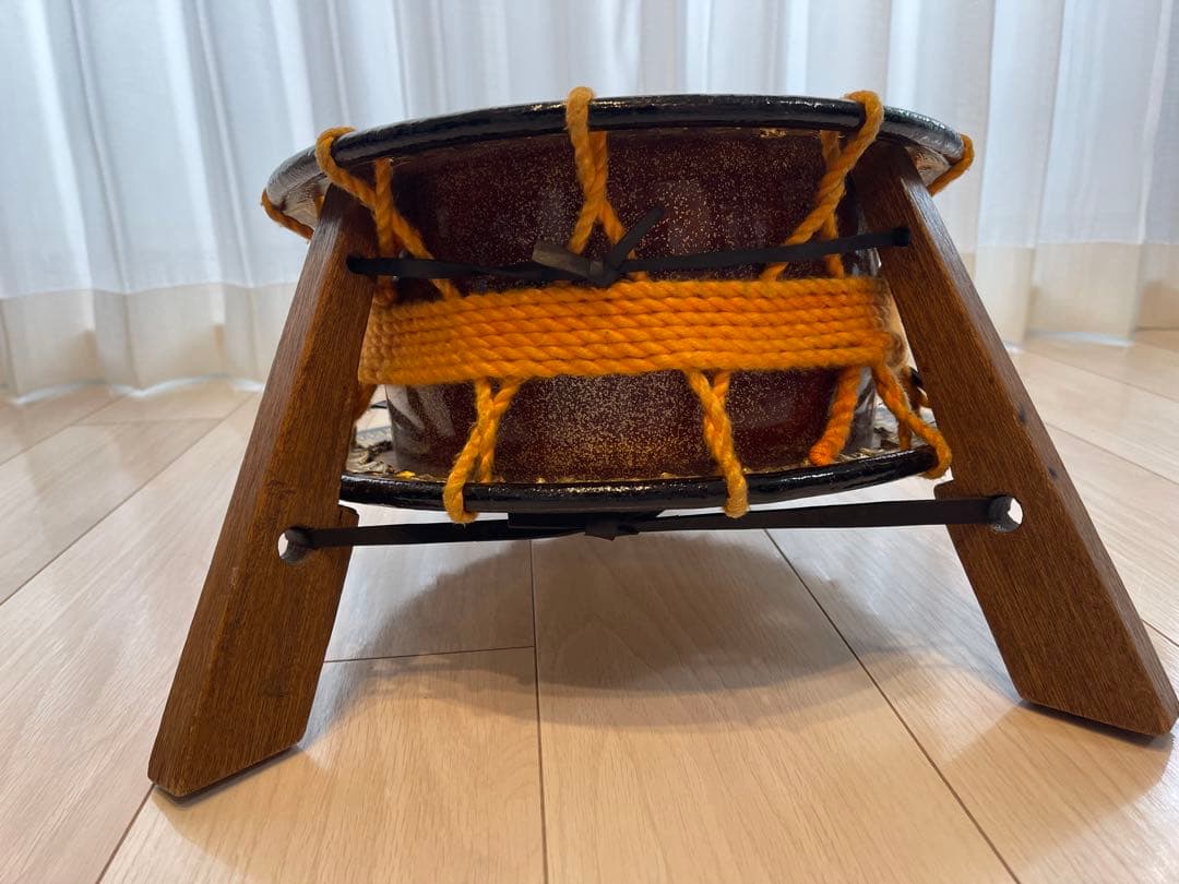 ＊にこ＊　【和楽器】　締太鼓　和太鼓　台座　バチ