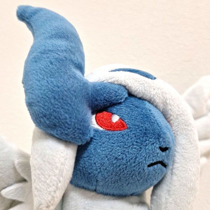 ポケモンセンター　メガアブソル　ぬいぐるみ　タグ付き　メガ進化