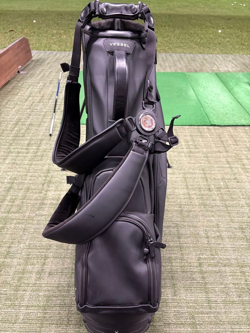 Vessel プレイヤー3.0 ブラック スタンドキャディバッグ