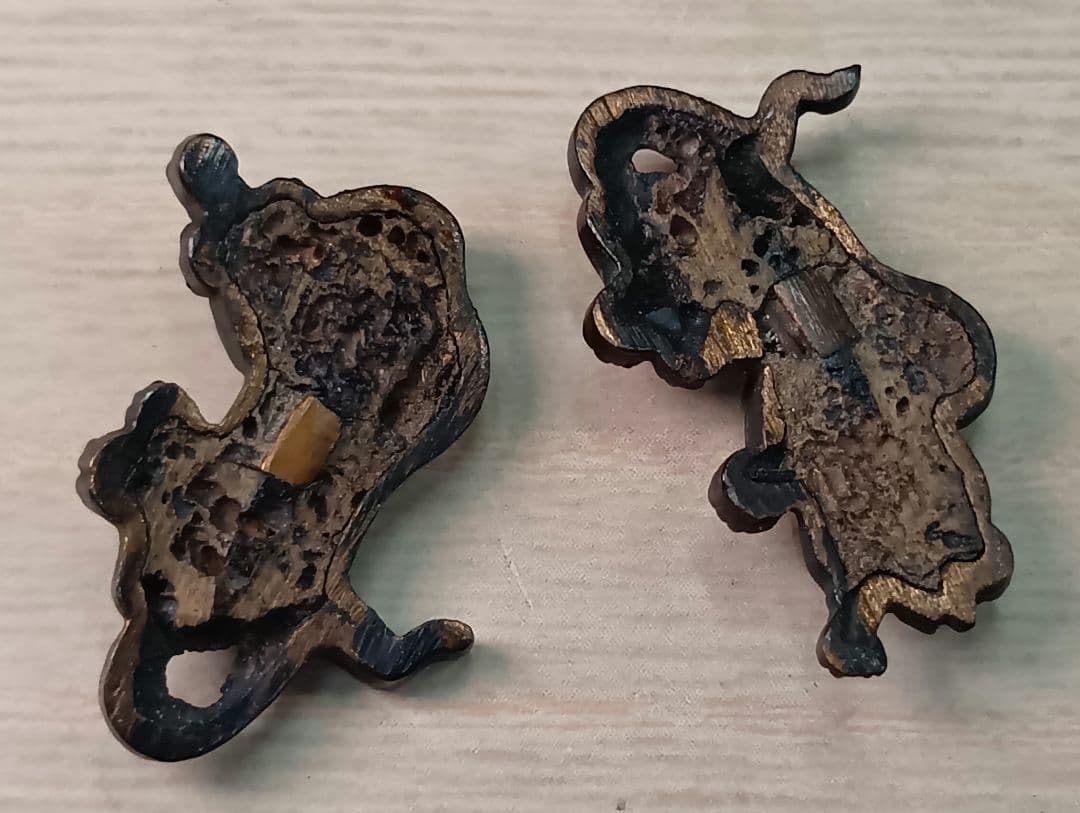 目貫／後藤系虎目貫／前金具