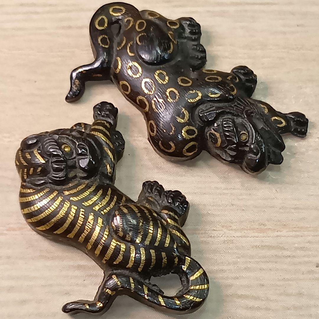 目貫／後藤系虎目貫／前金具