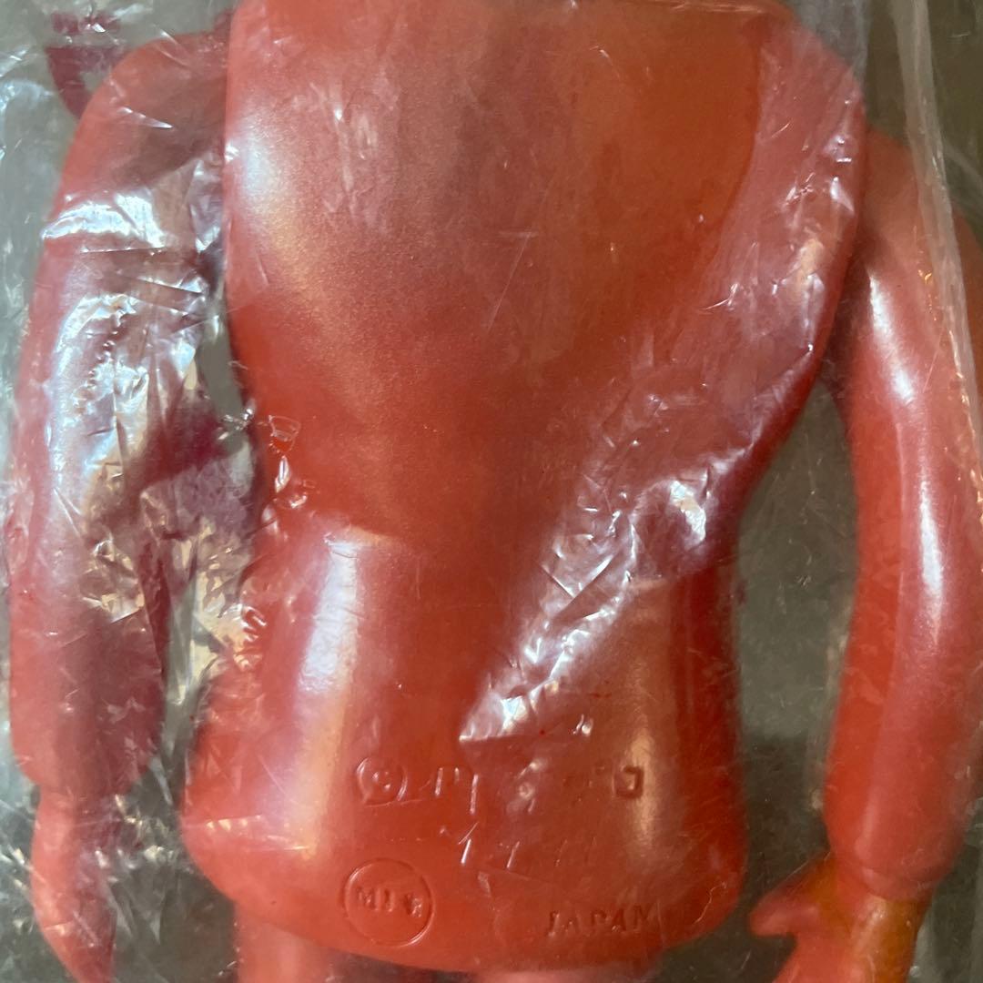 未使用未開封マルサンM1号ウルトラQ セミ人間 ソフビ　レトロ　昭和