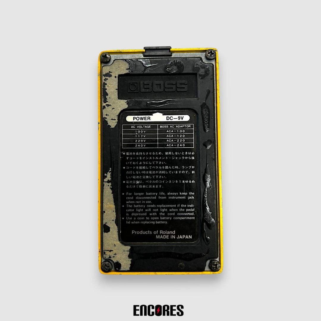 BOSS OD-1 OverDrive 初期 NEC μPC4741C 銀ネジ