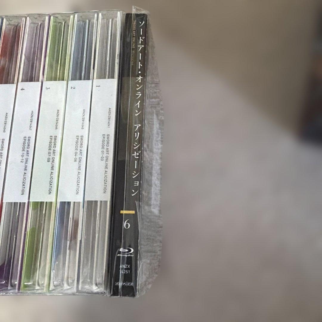 ソードアートオンラインDVDアリシゼーション前半まで　各種映画まとめ売り