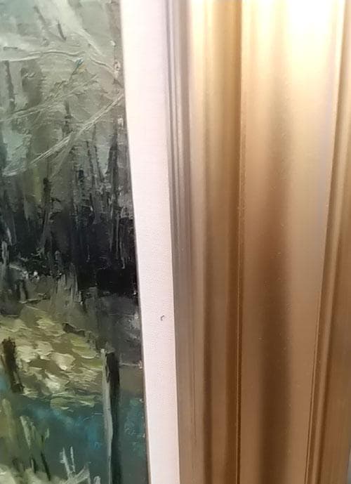 フランス油絵15号 トラバース・プーラン　ヤマト160サイズ　サイン入り原画油絵