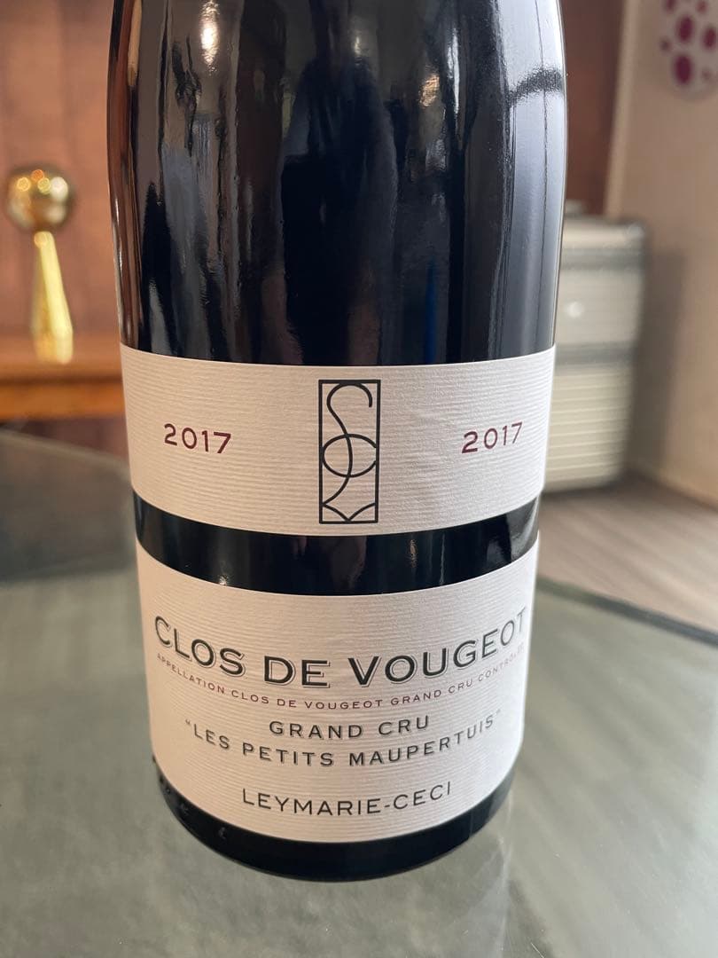 CLOS DE VOUGEOT 2017 グランクリュ 赤ワイン