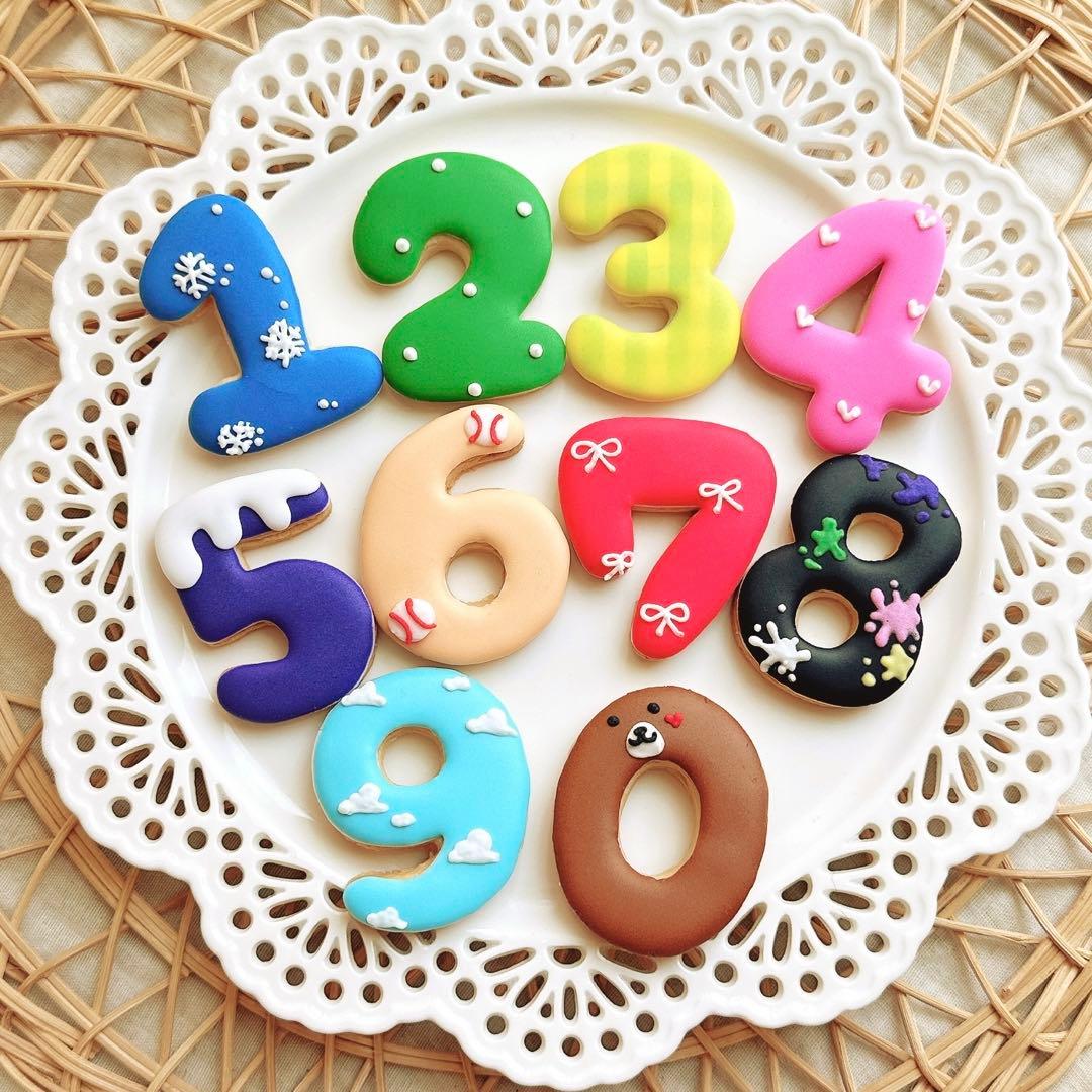 相談ページ オーダーアイシングクッキー 誕生日プレートセット