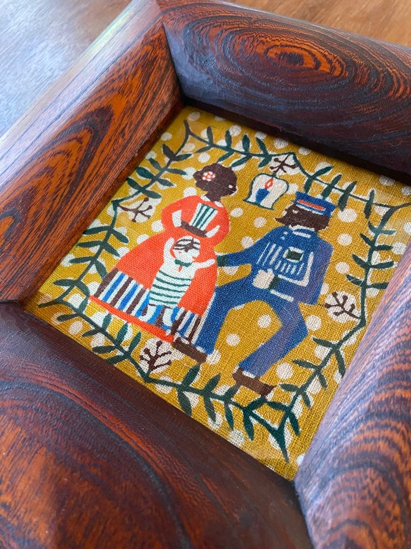 関美穂子　型染額装