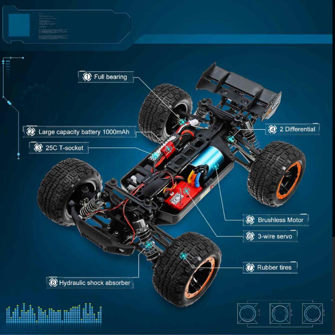 HBX (flyhal) fc600 ブラシレス 激レア希少 かなり速くパワフル