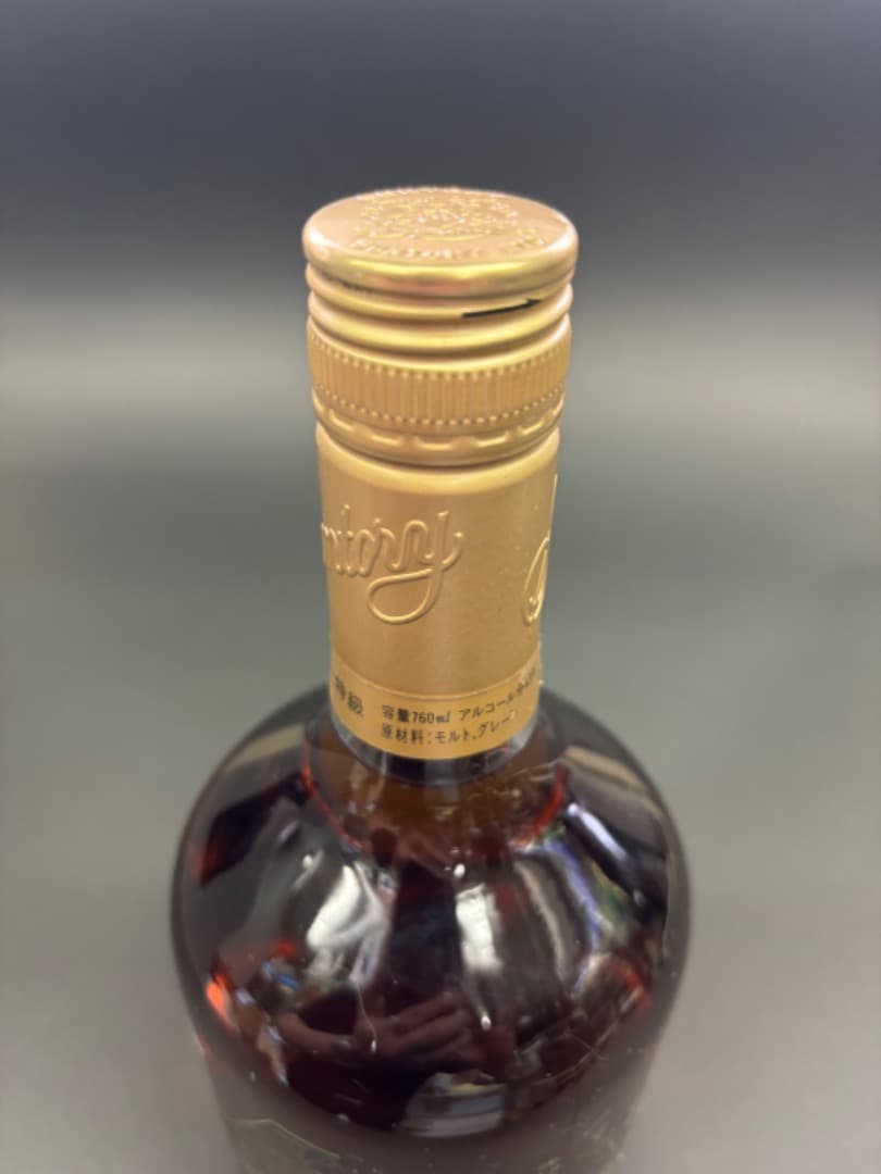 レア物美品 サントリーウイスキー　シルキー　楽器ボトル　760ml 43% 希少