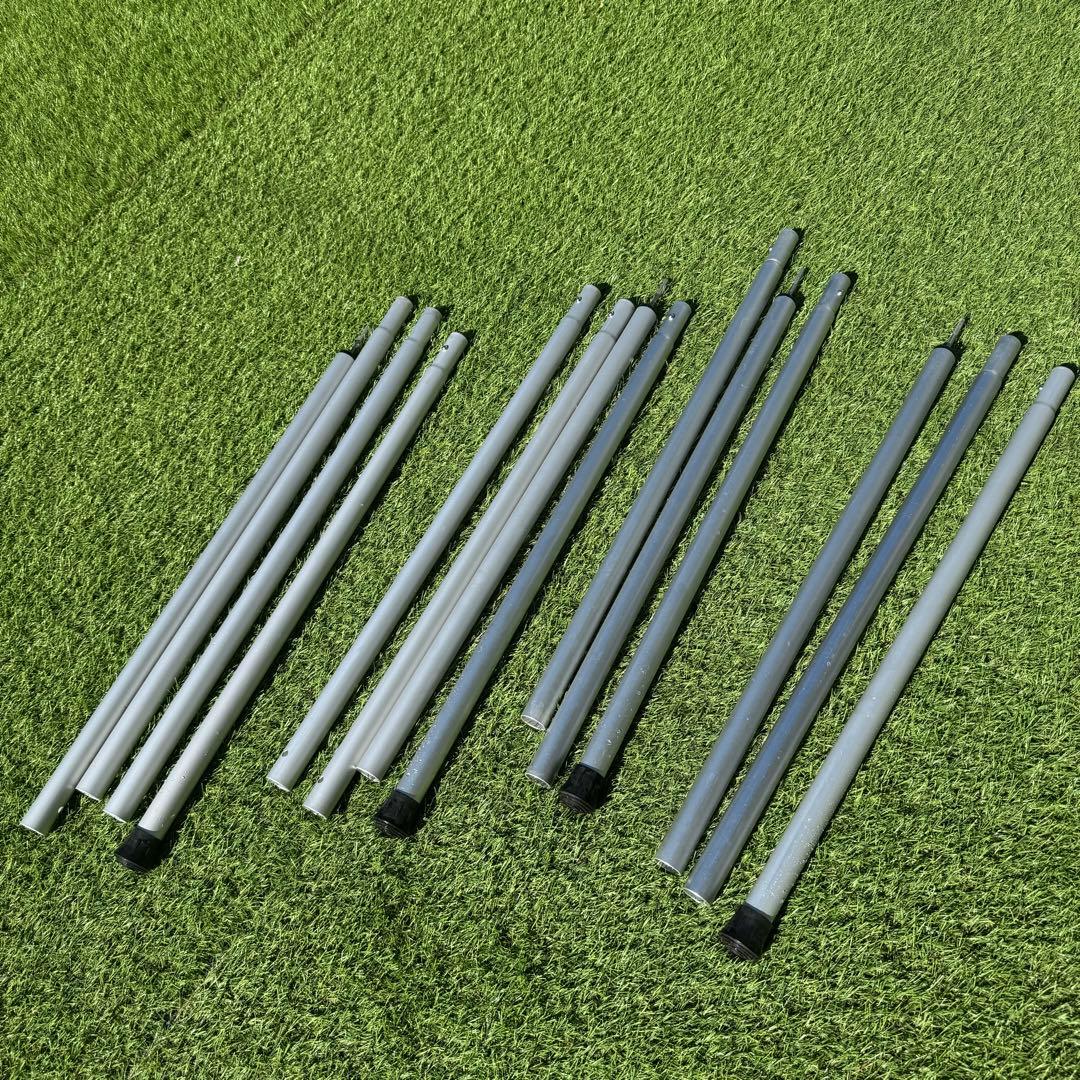 スノーピーク　ウィングポール280×2と210×2の4本セット