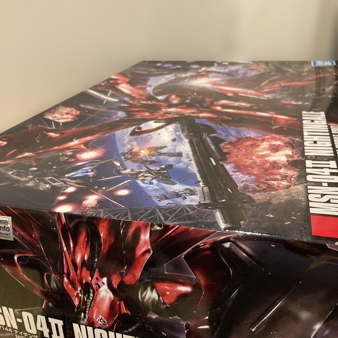 ガンプラ HGナイチンゲール 未組立品 箱にダメージあり。