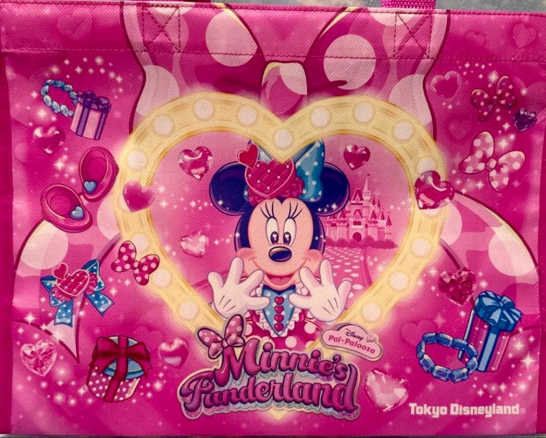 パルパルーザ ミニーマウス トートバッグ ピンク 2点セット