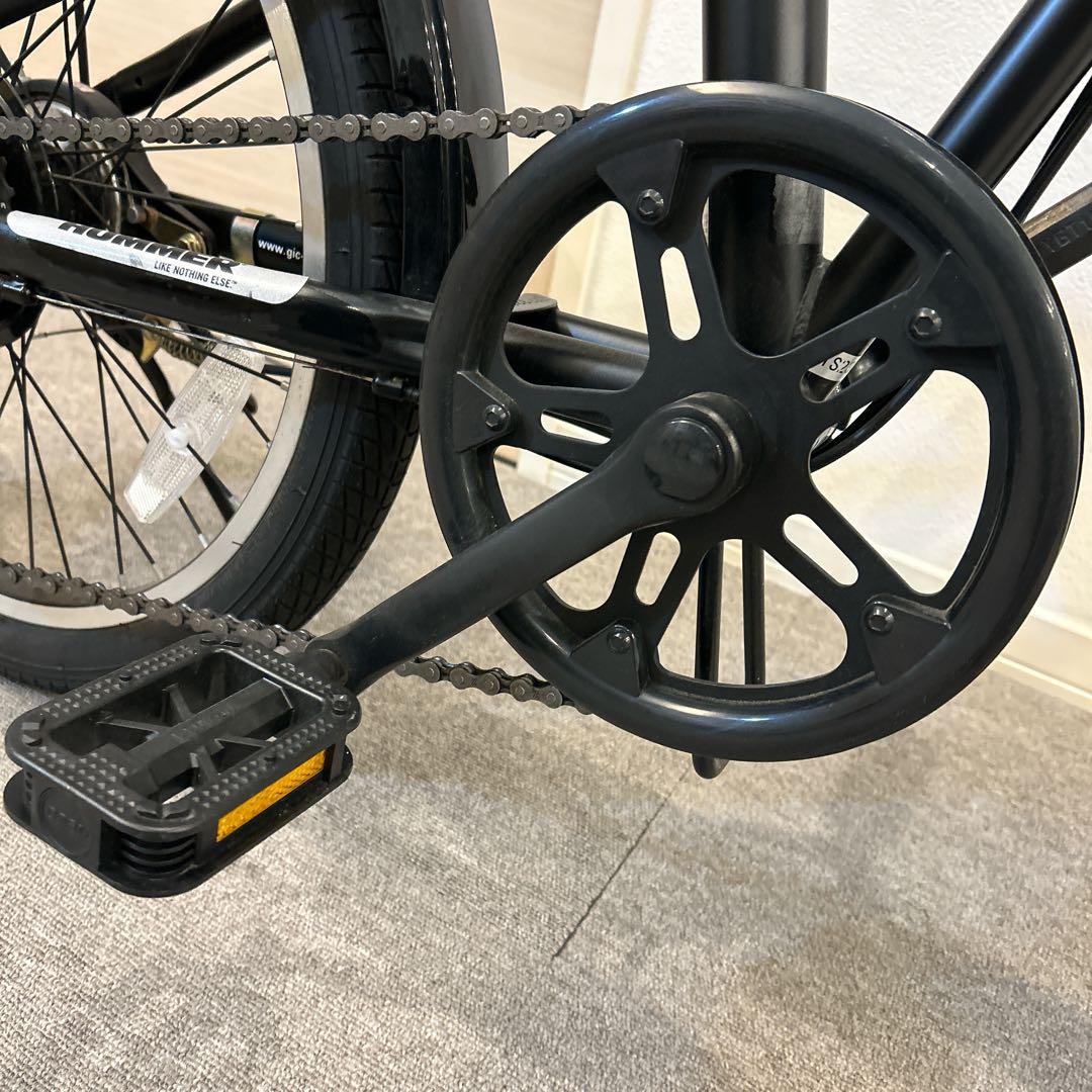 怪盗KID　HUMMER 折りたたみ自転車 ブラック